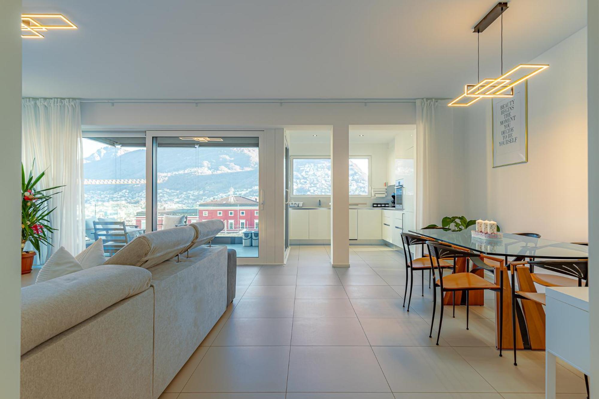 Imperial Of Lugano 3 With A Lake View Behind The Station And 10 Min From The Lake Of Lugano Eksteriør bilde